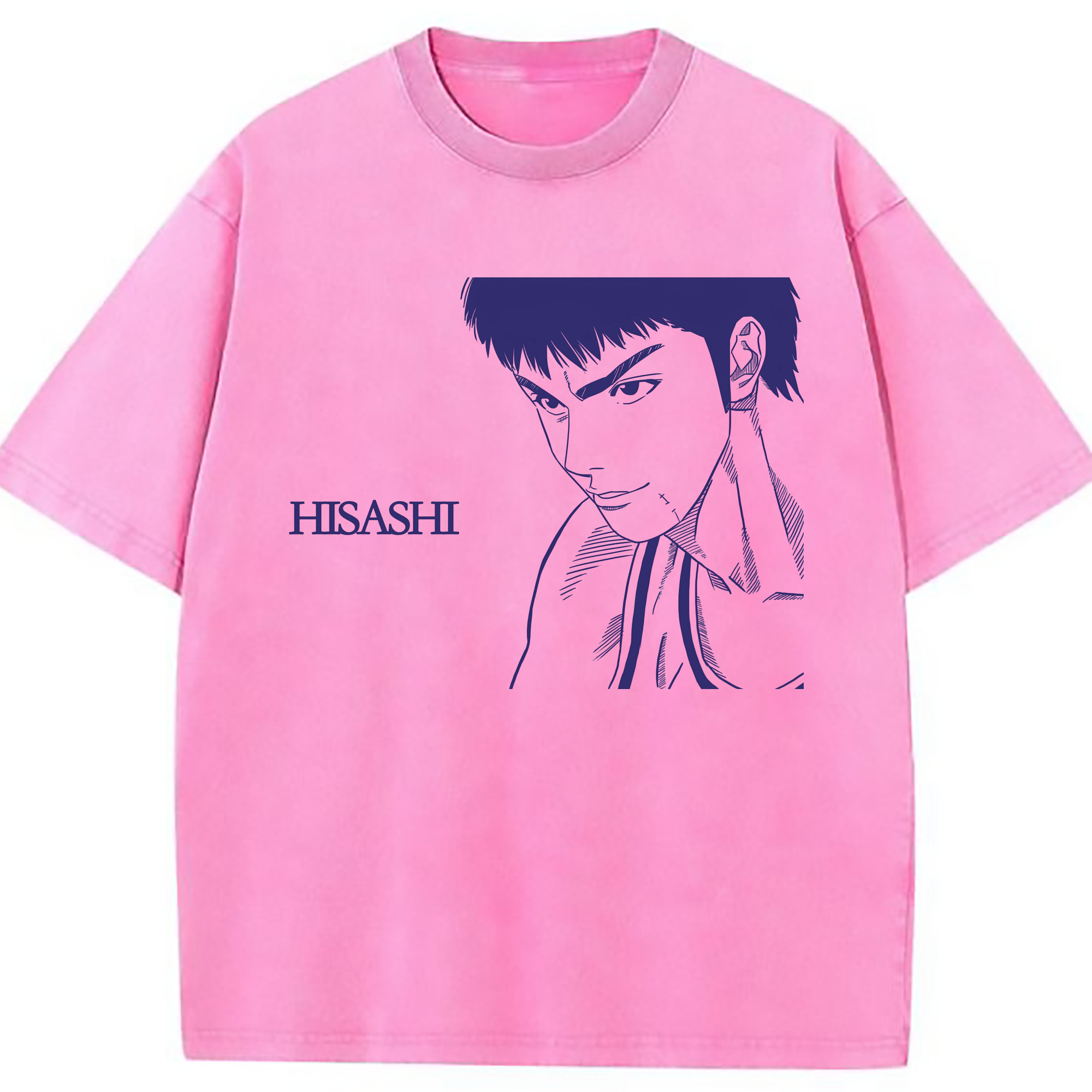 （画像用） SLAM DUNK／スラムダンク 綿100% ヴィンテージ風 半袖Tシャツ（フロントプリント）
